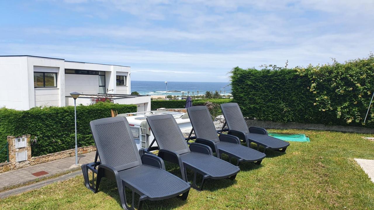 Modern 4 Double Bedroom Villa With Pool / Garden Valdoviño Exteriör bild