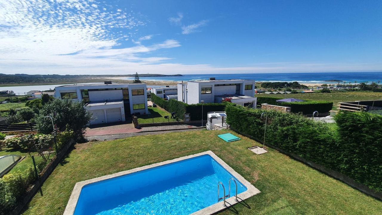 Modern 4 Double Bedroom Villa With Pool / Garden Valdoviño Exteriör bild